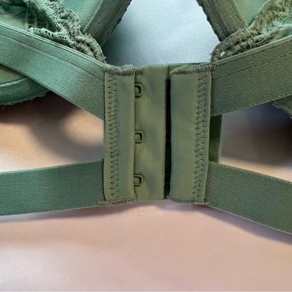 Auden Teal Green Lace Push-Up Bra Size 46DD - Picture 7 of 11